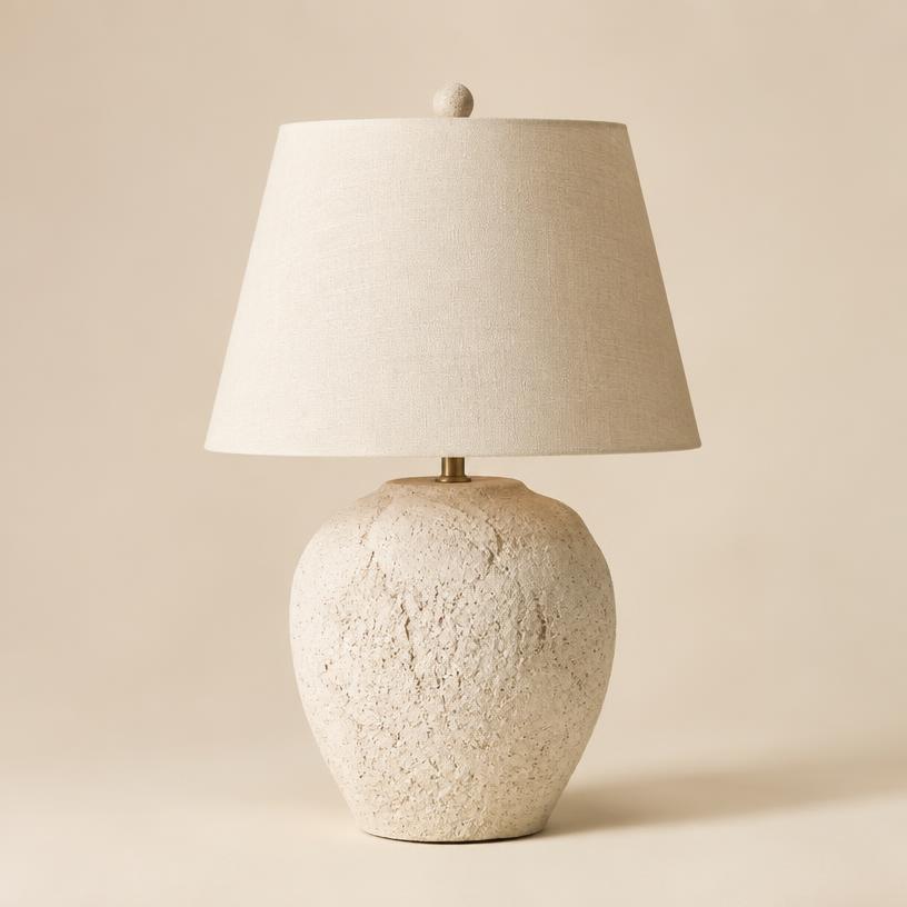 Ceramic bedside lamp